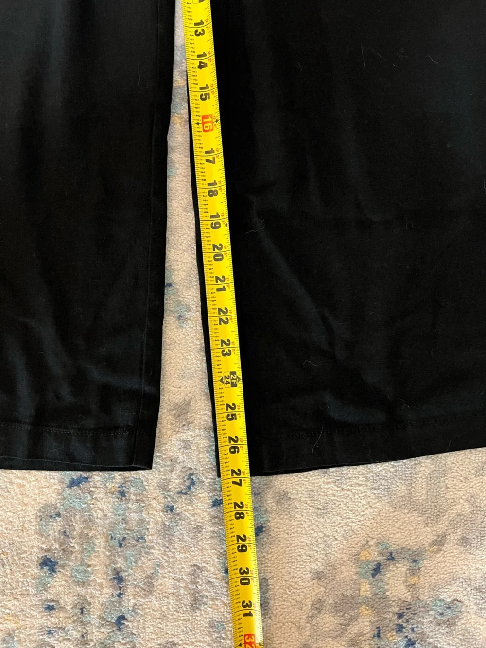Banana Republic Black Linen Wide-Leg Paperbag Pants.